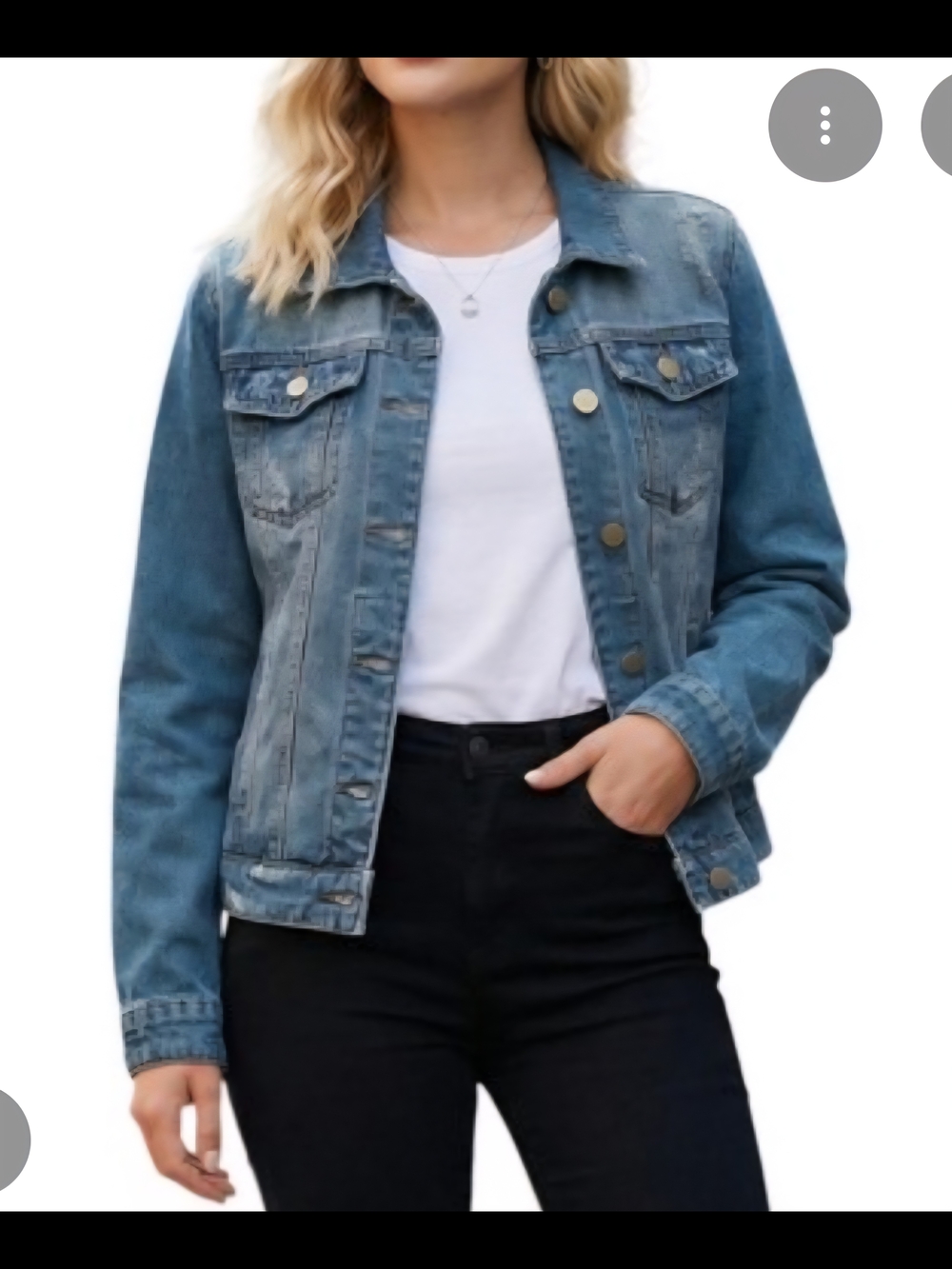 Rue 21 Classic Blue Denim Jacket - Women
